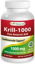 제일 자연적인 크릴 기름 연약한 젤, 1000 mg, 60 조사