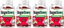 Stephanie의 SugarDown Gummies 박사 - Ceylon & Cassia Cinnamon 보충 - 4 팩