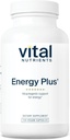 Vital Nutrients Energy Plus | Nonstimulatory Herbal Energy Support | Mental & Physical Stamina | 스트레스를 위한 Adaptogenic Support | 글루텐, 다이리, 소이 프리 | 비 GMO | 120 캡슐