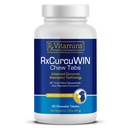 Rx Vitamins CurcuWIN - 개 및 고양이를위한 쿠르쿠민 - 비타민 및 보충제, 알레르기 완화 - 면역 지원 및 보조 소화 지원 제공 - 합동 보충 - 90ct