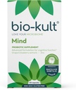 Bio-Kult Mind | Bacillus + Zinc, Grape & Blueberry Extract | 뇌 및 구트 지원 | 진단 기능 | 60 캡슐