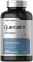 Bromelain 보충교재를 가진 Horbäach Quercetin | 240의 캡슐 | 비 GMO 및 글루텐 자유로운