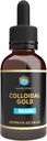 Earth Clinic ® Colloidal Gold - 4 oz Dropper Bottle, 40 PPM Double Potency, Pure Gold Nanoparticles - 향상된 두뇌 건강 및인지 지원