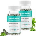 몸 탈취 보충교재, 몸 탈취 캡슐, Detox를 위한 몸 탈취제 캡슐, 소화, Gut 건강, 피부 지원 90의 캡슐 (2)