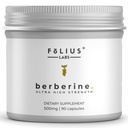 청결한 상표 Berberine HCl 97% - 임상적으로 장식된 매우 고강도 순수한 Berberine 500mg 보충교재 - 글루텐 자유로운 - 90의 캡슐