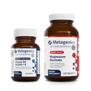 Metagenics 번들 - D3 10,000 + K & 마그네슘 글리세라이드 - Immune 지원, 뼈 건강 및 심장 건강을위한 D3의 60 Softgels * - 신경 시스템 지원을위한 마그네슘 글리세라이드의 120 정제 *