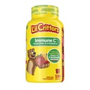 L'il Critters Kids Immune C Gummy Supplement with Vitamin C, 아연 및 비타민 D3 for Immune Support, 190 ct (95-190 일 공급), 미국의 수 1 Gummy 비타민 브랜드의 4 가지 맛있는 맛