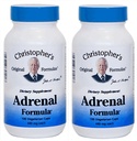 Christopher의 Original Formulas Adrenal Formula for stress Support - Adrenal Support Supplements - 자연 Cortisol Manager - 2 팩