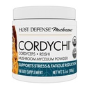 호스트 방어 CordyChi 분말 - 에너지 및 면역 지원 보충교재 - Cordyceps & Reishi 버섯 보충 & 호흡 지원 - 타이어에 대한 보조 - 3.5 oz (66 서빙) *