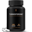 HUMANX Turkesterone+ 800mg - 근육 발달 & 동적인 운동 성과 - 자연적인 신진 대사 - 비 GMO, Vegan - Turkesterone 보충교재를 위한 시험된 미국 제3자 (Ecdysterone에 Similar)