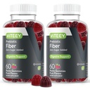 성인을위한 VITEEY Prebiotic 섬유 Gummies, 4g - Gut 건강 및 소화 성 섬유 보충 Gummies - Zero Sugar 추가, Vegan, 글루텐 - 무료 120 개