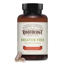 Rootology Breathe Free - 천연 Nasal & Sinus Relief - 빠른 행동, 비 돌기 - 120 캡슐 ...