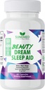 Sleep Aid Beauty Dream Sleep Aid는 Melatonin과 Valerian Root, Sleep Amazing와 Wake up을 가진 수면 포뮬러를 형성하는 비 Habit입니다, 미국에서 만든 자연 수면을 얻는
