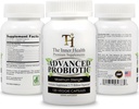 PROBIOTIC 보충교재 5.75 억 Organisms-Bacillus Subtilis Bifidobacterium Longum L.Acidophilus L.Rhamnosus L.Plantarum-120 모자
