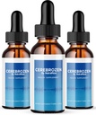 NutraRize (Pack of 3 Cerebrozen Drops - 귀 건강을위한 고급 공식, 뇌졸중, 뇌졸중 24 다이어트 보충, 리뷰 (90 서빙)