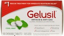 Gelusil Antacid & Heartburn Relief, Acid Reflux, Bloating and Gas, Cool Mint - 100ct Blister Pack (패키지 2)