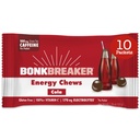 Bonk Breaker Energy Chews, Dairy-Free, Gluten-Free 재료를 사용하여 빠른 에너지 및 초점, 10 Packets, Cola의 1 박스 제공