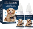 Dogs, Dog Eye Drops, Vision Clarity 개선, Eye Vision 개선 및 Cataracts(2 x 10 mL)