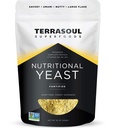 Terrasoul Superfoods Premium Nutritional Yeast Flakes, 16oz - Fortified | 글루텐 프리 | 비 GMO | 비건