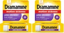 Dramamine All Day Less Drowsy Motion Sickness Relief | 8 태블릿 포함 (팩 2)