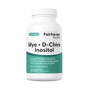 여성을 위한 Fairhaven Health Myo-Inositol과 D-Chiro Inositol 보충교재 | 40:1 비율 | 여성과 호르몬 균형을위한 여성 불용성 보충교재 | Vegan | 120 Myo & D-Chiro Inositol 캡슐