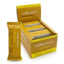 왜 Bar, Protein Bar, Zesty Lemon, 2.04 Ounce Bar (12 Protein Bar 포장) - Protein Bar Superfood, Gluten Free, Non GMO, Organic, Vegan, Simple Ingredients
