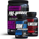 아빠 BOD 2 체육관 BOD 스택 | DIM 3X, CalmLean & Stimulant Free Pre-Workout | 지원 체중 감량 | 부스트 에너지 | 미국