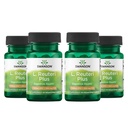 Swanson L. Reuteri Probiotic Plus w / L. Rhamnosus L. Acidophilus & FOS Prebiotic 소화 지원 - 캡슐 당 Gut 건강 w / 7 억 CFU를 촉진 - (30 Veggie 캡슐) (4 팩)