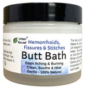 도시 ReLeaf Butt Bath! 치질, Fissures & 스티치. 가려움증 & 화상을 돕는다. 깨끗하고, Soothe & Calm. 이용 약관 빠른 구호! 젠틀 바다 소금 Soak. Gentle, 효과, 100 % 천연