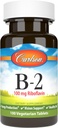 Carlson - B-2, 100 mg Riboflavin, 에너지 생산, 비전 지원 및 건강한 피부, 100 채식 정제