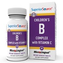 우량한 근원 아이들? 비타민 C를 가진 B Complex - 심장 건강 지원을 위한 Multivitamin - 아이를 위한 Folic 산 보충교재 - 비타민 C를 가진 면역 지원 공식 - 60 즉시는 정제를 녹입니다