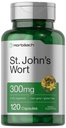 Horbäach St John 's Wort 캡슐 300mg | 120 개 | 비 GMO, 글루텐 프리 | 허브 추출물