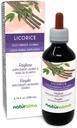 Naturalma Licorice 또는 Liquorice (Glycyrrhiza glabra) 뿌리 알코올 - 무료 Tincture - 6.76 fl oz 액체 추출물 드롭 - 초본 보충 - Vegan