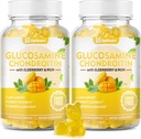 설탕 자유로운 글루코사민 Chondroitin Gummies, Chondroitin MSM & Elderberry & Turmeric를 가진 여분 힘 1500mg 글루코사민, 남자 & 여자를 위한 합동 지원 보충교재 자유로운 합동 건강