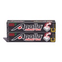 액체 코어에 의한 Apollo Energy Gum - 조각 당 80mg 천연 카페인 - 설탕 무료, Aspartame-Free, Xylitol Gum - 팩 당 5 조각 (2 팩)