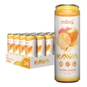 MITRA-9 식물 음료 - Kava 뿌리 추출물과 오렌지 드림 스파클링 카바 음료 - 기반 식물 - 천연 Calm 및 Clarity (12 Fl. Oz) (24)를 촉진