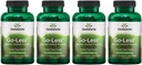 Swanson Go-Less Bladder Control Formula - Urinary Tract Health 및 Healthy Bladder Support - 호박 씨앗 추출물이있는 성인을위한 자연 보충 - (90 Softgels) 4 팩