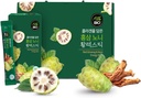 RED Ginseng - 0.7 oz x 45 스틱 - Resveratrol과 100 % 유기 발효 노니 - Immune Support & Wellness by ALLBIO
