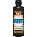 Barlean의 유기 Lignan Omega 3는 남자와 여자를 위한 기름 액체 보충교재, 찬 압박 Flax씨, 7230mg ALA 지방산, Vegan 및 글루텐 해방합니다, 16 oz를 가립니다