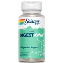 SOLARAY Super Digestaway Digestive Enzymes - Pancreatin, Papain, Ginger, Pepsin, Betaine HCl, Aloe Vera 등 - 소화 및 영양 흡수 지원 - 실험실 검증 - 90 VegCaps