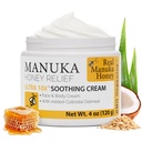 Super Natural Goods Manuka Honey Cream (4oz) – 아이와 성인에 적합한 모든 피부 유형에 대한 수분 공급 로션 | Real Manuka Honey Aloe Vera Juice 및 Cocoa Butter와 바디 크림