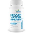 Brain Vigor Smart Brain Booster - 초점, 건강 및 기억에 대한 추가 강도 지원 - Lion 's Mane Mushroom & Ginkgo Biloba로 만든 향상된 공식 - 우리의 최고의 두뇌 활기 스마트 알약