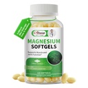 마그네슘 글리세라이드 500mg Softgels 보충교재, 작은 쉬운 제비 마그네슘 젤캡에 밤 Leg&Sleep 지원을 위한 높은 흡수, Muscle&Bone, Calm, 비 GMO, 120 젤캡, 60 일 공급
