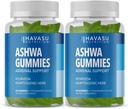 Ashwagandha Gummies 보충교재는 자연적인 달력을 지원하기 위하여 디자인했습니다 - 초본 지원 - 여자와 남자를 위한 Ashwagandha Gummies - 비 GMO 및 글루텐 자유로운 보충교재 - 120 Vegan Strawberry Gummies