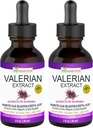 ELP ESSENTIAL Valerian 뿌리 추출물 드롭 | 2 fl oz | 설탕 무료, 알코올 무료, 비 GMO 글루텐 무료 액체 2 팩