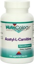 Nutricology Acetyl-L-Carnitine 500mg 보충교재 - 대사와 에너지 지원, ALC, 자유로운 모양 아미노산, 채식 캡슐 - 100개 조사