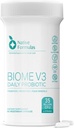 Native Formulas Biome V3 Probiotic, Prebiotic, & Fulvic Minerals Supplements - 35 억 CFU - 6 Strains - 60 Vegan 캡슐 - 여성 및 남성 - FODMAP 친절 - 소화, 면역 및 정신 건강 지원