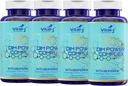 4-in-1 DIM Potent Complex 300mg - 에스트로겐 균형과 대사, 에너지 및 폐경 지원 Bioperine (x4), 칼슘 및 브로콜리 추출물 - 여성과 남성 120 서빙