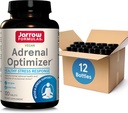 Jarrow Formulas Adrenal Optimizer with Ashwagandha, Chamomile and Schizandra Extract는 Occasional Stress, 120 Vegan Tablet, 60 Day Supply (Pack OF12)의 감소를 지원합니다.