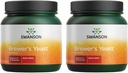 Swanson 100 % 순수 맥주의 효모 분말 GMO-Free 1 lb (454 g) Pwdr (2 팩)